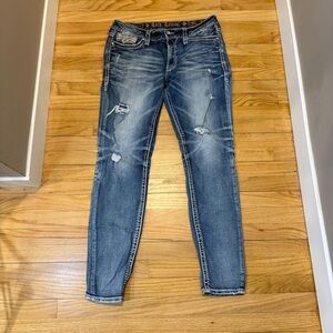 Women's Rock Revival Katydid Mid-Rise Skinny 34X32